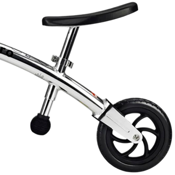 Bicicletă fără pedale Micro G-Bike Chopper Silver Black  / Pentru copii photo 4