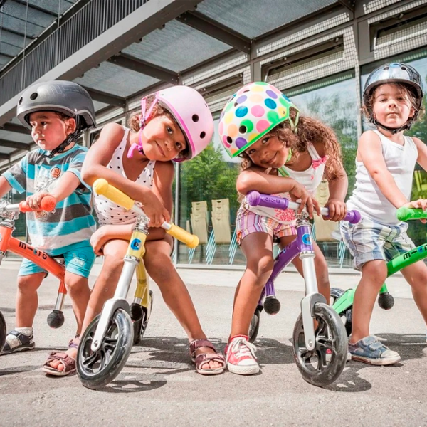 Bicicletă fără pedale Micro G-Bike Chopper Silver Black  / Pentru copii photo 5