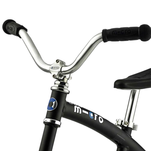 Bicicletă fără pedale Micro G-Bike Chopper Black Black  / Pentru copii photo 5