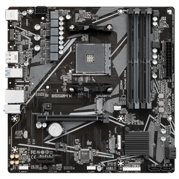 Calculator de jocuri Navigator 10457 Black AMD Ryzen 5 5500 16 GB 1 TB GeForce RTX 3050 8 GB photo 5