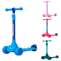 Trotinetă pentru copii cu trei roți Scooter BW603 (BW603) Multicolor 3 ani, 50 kg, 