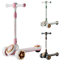 Trotinetă pentru copii cu trei roți Scooter BW618 (BW618) Multicolor 3 ani, 50 kg, 