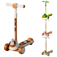 Trotinetă pentru copii cu trei roți Scooter BW810 (BW810) Multicolor 3 ani, 50 kg, 