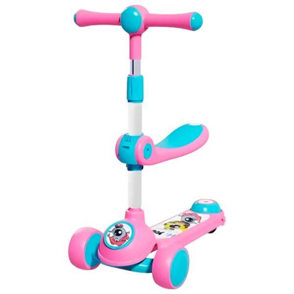 Trotinetă pentru copii cu trei roți Scooter BW638z (BW638z) Multicolor 3 ani, 50 kg,  photo 5