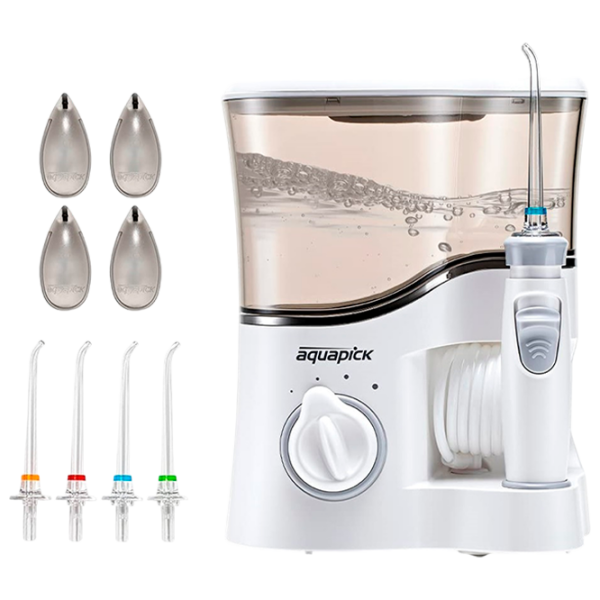 Оральный ирригатор Aquapick AQ-350 + Toothpaste AQ-32 Белый  photo 3