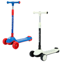 Trotinetă pentru copii cu trei roți Scooter 3010527-6P (3010527-6P) Multicolor 3 ani, 50 kg, Din PU