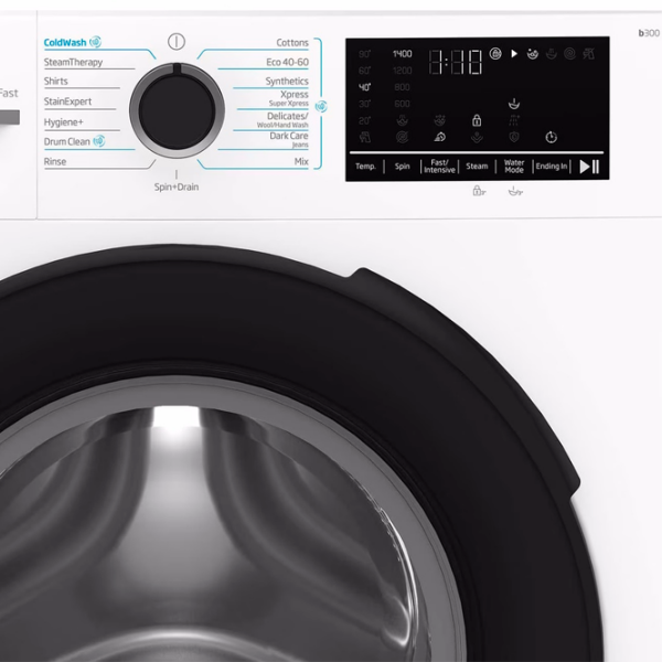 Mașină de spălat Beko BM3WFSU47415WB White 7 kg, 1400 rpm, A photo 7