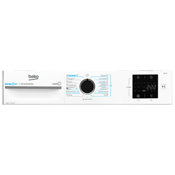 Стиральная машина Beko BM3WFSU47415WB Белый 8 кг, 1400 об/мин, A photo 7