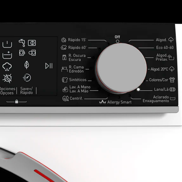 Стиральная машина SHARP ES-NFL014CWNA-EE Белый 10 кг, 1400 об/мин, A photo 7