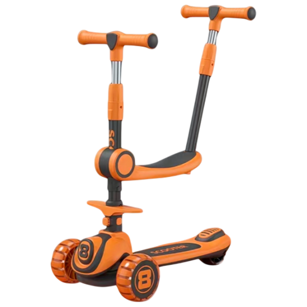 Trotinetă pentru copii cu trei roți Scooter BW670 (BW670) Multicolor 3 ani, 50 kg,  photo 2