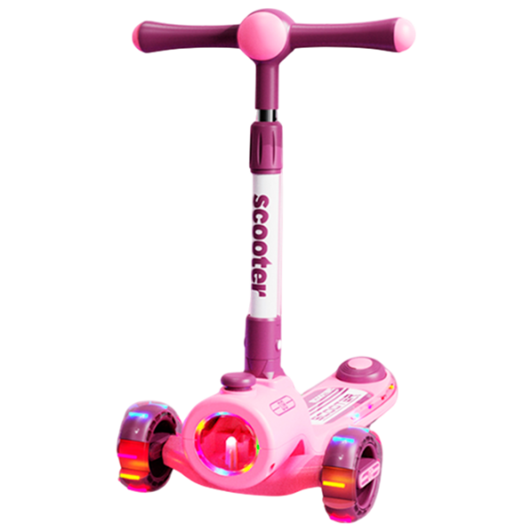 Trotinetă pentru copii cu trei roți Scooter BW2023 (BW2023) Multicolor 3 ani, 50 kg, Din PU photo 3