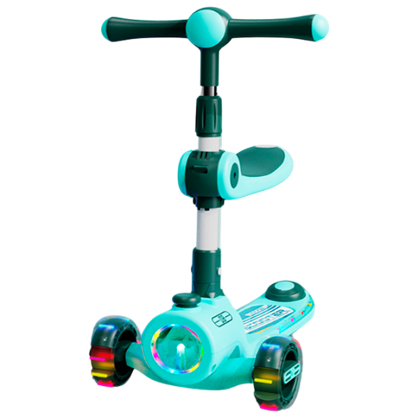 Trotinetă pentru copii cu trei roți Scooter BW2023z (BW2023z) Multicolor 3 ani, 50 kg, Din PU photo 4