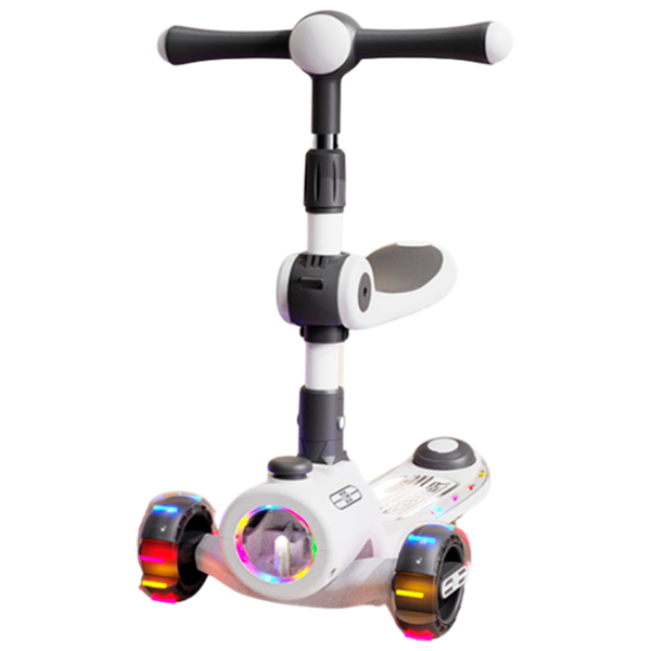 Trotinetă pentru copii cu trei roți Scooter BW2023z (BW2023z) Multicolor 3 ani, 50 kg, Din PU photo 5
