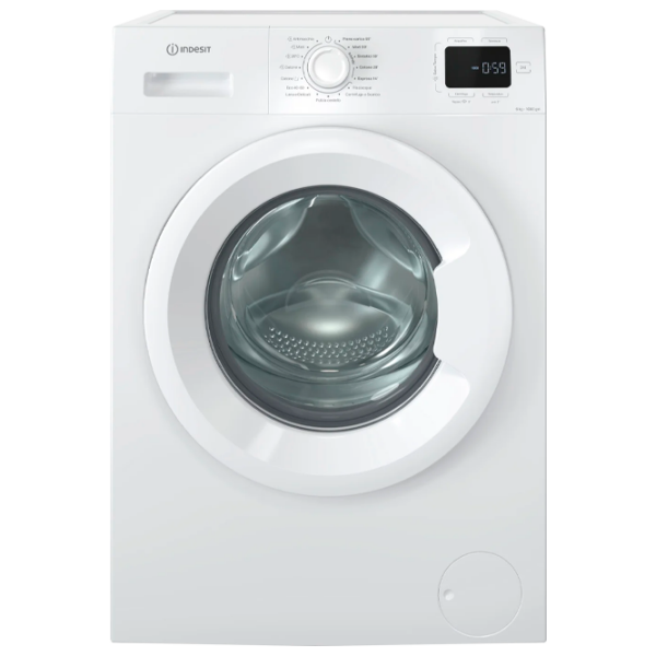 Mașină de spălat Indesit IM 640 MY TIME EE White 6 kg, 1000 rpm, B photo 1