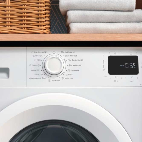 Mașină de spălat Indesit IM 640 MY TIME EE White 6 kg, 1000 rpm, B photo 7