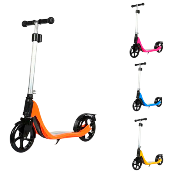 Trotinetă pentru copii cu trei roți Scooter 2100009-6P (2100009-6P) Multicolor , 50 kg, Din PU photo 1