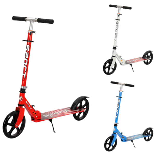 Trotinetă pentru copii cu trei roți Scooter 2840001-6P (2840001-6P) Multicolor 4 ani, 100 kg, Din PU photo 1