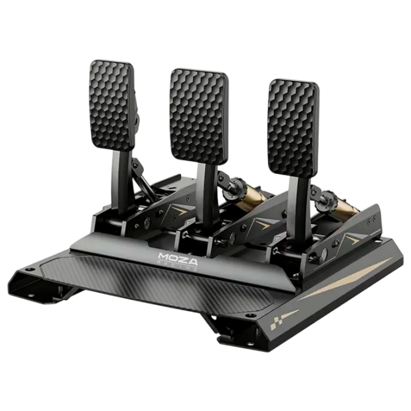 Pedale Moza Racing CRP Load Cell Three Pedals with Base Black  photo 3