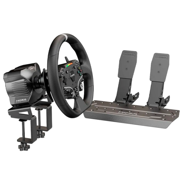 Volan Moza Racing R3 Bundle Black Cu fir / 22 buttons photo 2