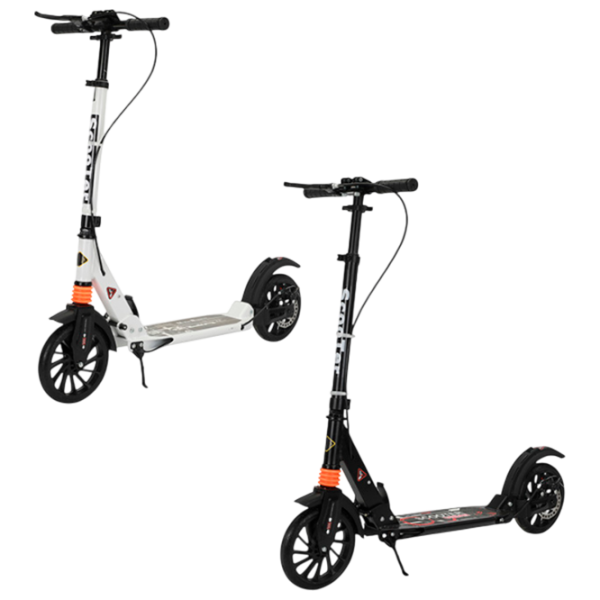 Детский двухколёсный самокат Scooter 2610013-4P (2610013-4P) Разноцветный 6 лет, 100 кг, Полиуретановые photo 1