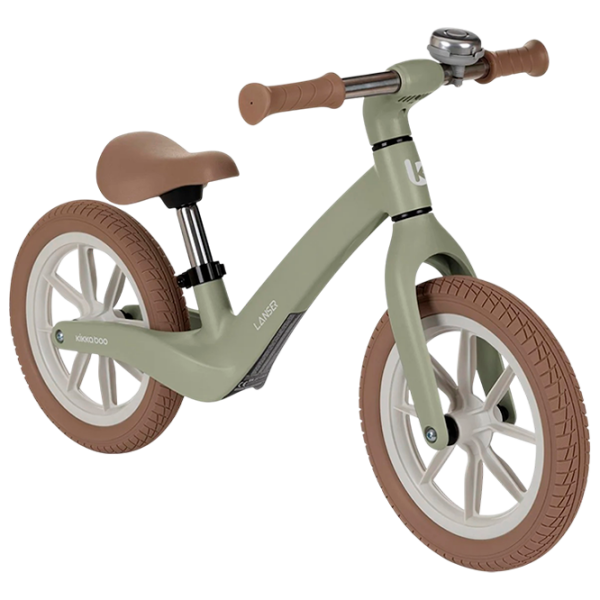 Bicicletă fără pedale Kikka Boo Lanser 12" Army Green  Metal / Pentru copii photo 1