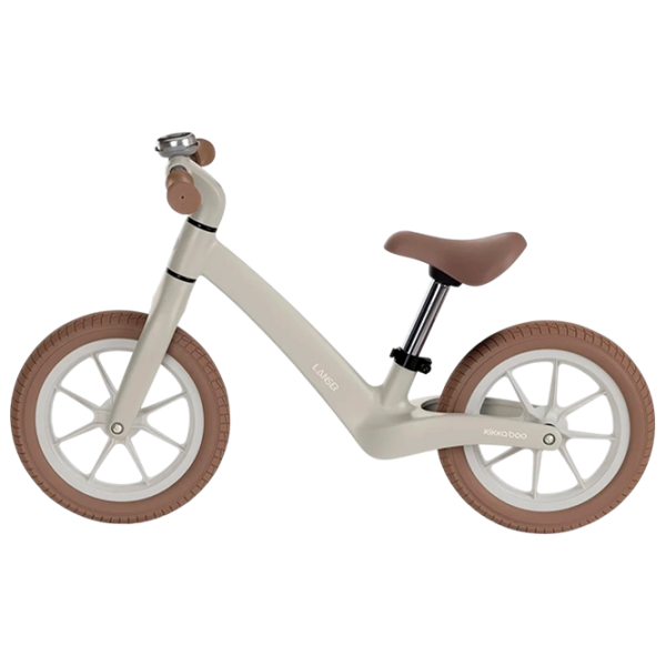 Bicicletă fără pedale Kikka Boo Lanser 12" Beige  Metal / Pentru copii photo 2