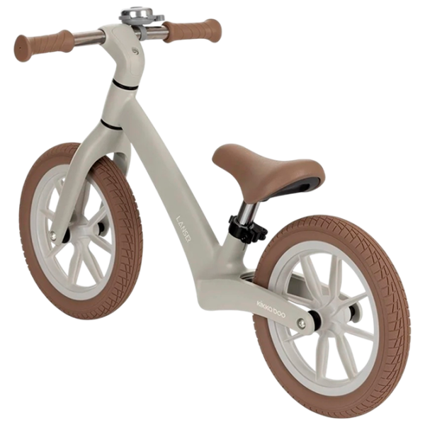 Bicicletă fără pedale Kikka Boo Lanser 12" Beige  Metal / Pentru copii photo 4