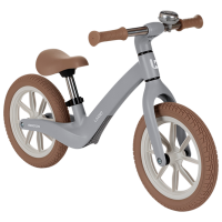 Bicicletă fără pedale Kikka Boo Lanser 12" Gray  Metal / Pentru copii