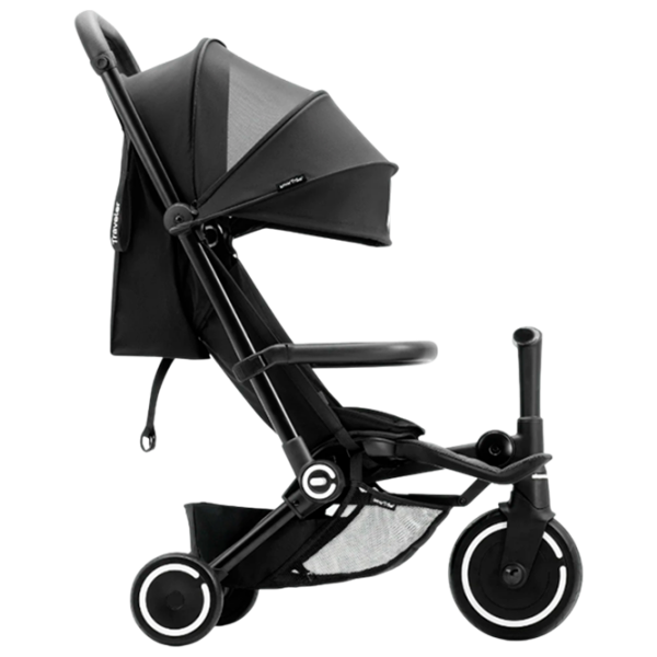 Детский трёхколёсный самокат SmarTrike Xtend Traveler 4in1 (6M-4Y) Черный 6 месяцев, 22 кг, Полиуретановые photo 2