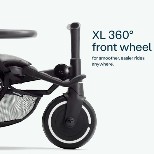 Детский трёхколёсный самокат SmarTrike Xtend Traveler 4in1 (6M-4Y) Синий 6 месяцев, 22 кг, Полиуретановые photo 10