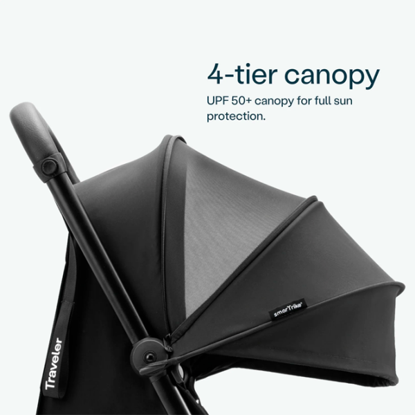 Детский трёхколёсный самокат SmarTrike Xtend Traveler 4in1 (6M-4Y) Синий 6 месяцев, 22 кг, Полиуретановые photo 12