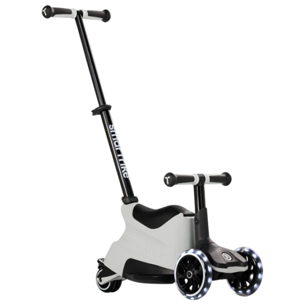 Детский трёхколёсный самокат SmarTrike Xtend Scooter Ride-on (12M-12Y) Серый 1 год, 50 кг, Полиуретановые photo 1