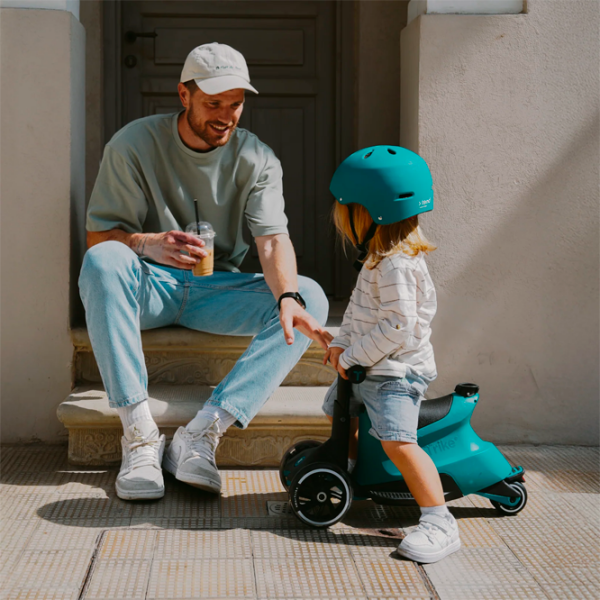 Детский трёхколёсный самокат SmarTrike Xtend Scooter Ride-on (12M-12Y) Серый 1 год, 50 кг, Полиуретановые photo 10
