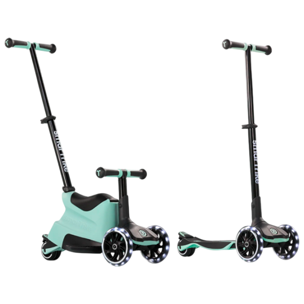 Детский трёхколёсный самокат SmarTrike Xtend Scooter Ride-on (12M-12Y) Зеленый 1 год, 50 кг, Полиуретановые photo 2