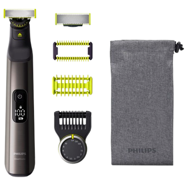 Trimmer facial Philips QP6551/15 Gray  photo 1