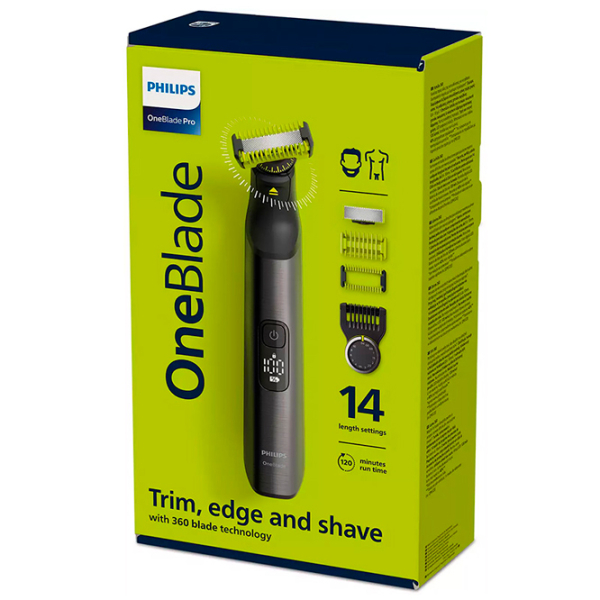 Trimmer facial Philips QP6551/15 Gray  photo 7