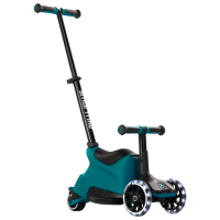 Trotinetă pentru copii cu trei roți SmarTrike Xtend Scooter Ride-on (12M-12Y) Teal 1 an, 50 kg, Din PU