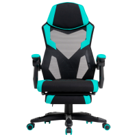 Scaun Gaming LUMI Brun CH09-12 Black Blue 