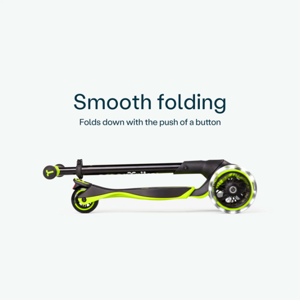Детский трёхколёсный самокат SmarTrike Xtend Scooter (3Y-12Y) Лаймовый 3 года, , Полиуретановые photo 5