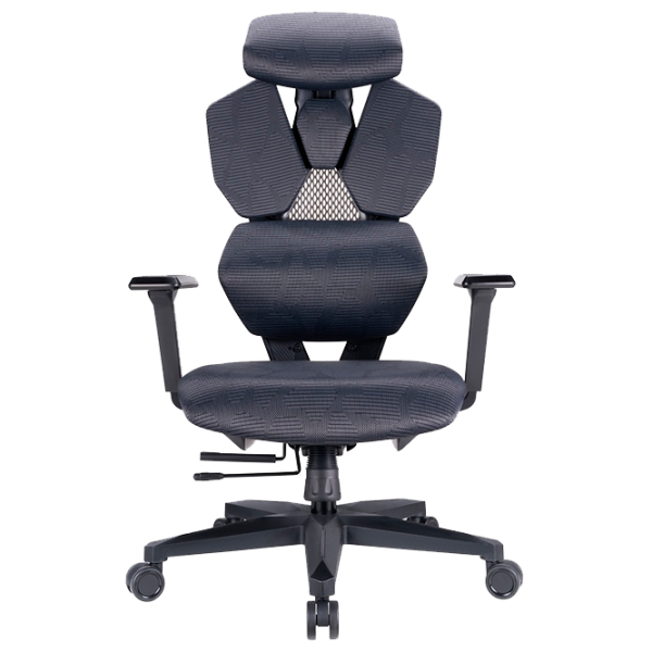 Игровое кресло LUMI Comfy Mesh CH09-9 Черный Серый  photo 5