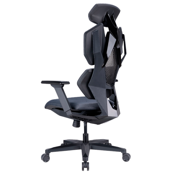 Игровое кресло LUMI Comfy Mesh CH09-9 Черный Серый  photo 7
