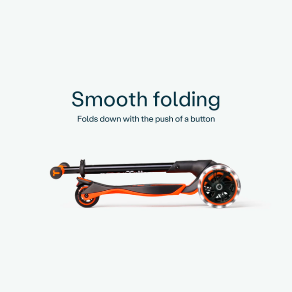 Детский трёхколёсный самокат SmarTrike Xtend Scooter (3Y-12Y) Оранжевый 3 года, , Полиуретановые photo 5