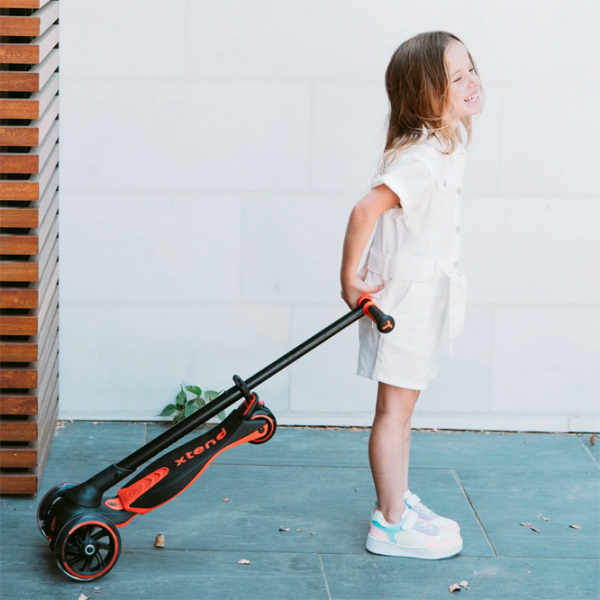 Детский трёхколёсный самокат SmarTrike Xtend Scooter (3Y-12Y) Оранжевый 3 года, , Полиуретановые photo 6