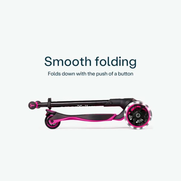 Trotinetă pentru copii cu trei roți SmarTrike Xtend Scooter (3Y-12Y) Pink 3 ani, , Din PU photo 5