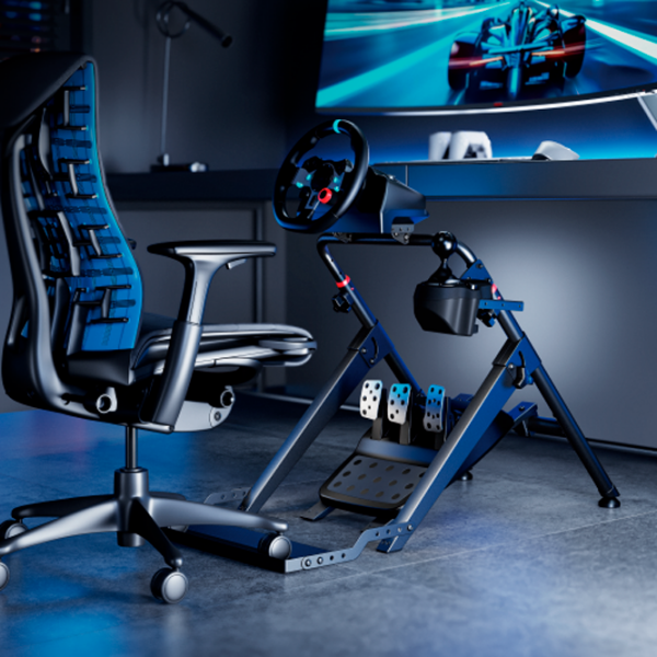 Стойка для гоночного руля LUMI Foldable Racing Simulator Wheel Stand Черный  photo 3
