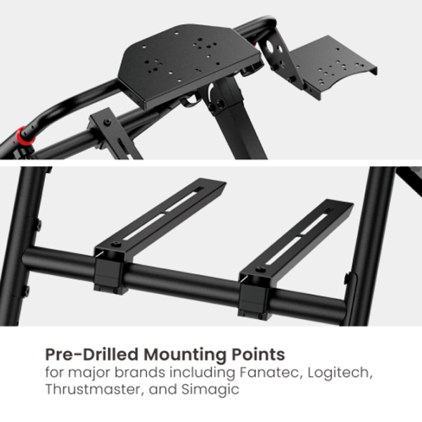 Стойка для гоночного руля LUMI Foldable Racing Simulator Wheel Stand Черный  photo 10