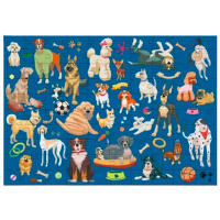 Puzzle DoDo Doggy Days (300627) Количество деталей: 100, Рекомендуемый возраст: 5+