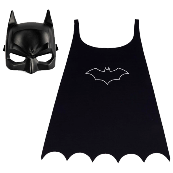 Креативный набор Spin Master Batman Cape & Mask Set 6067380 Черный Для мальчиков, 4+ photo 1