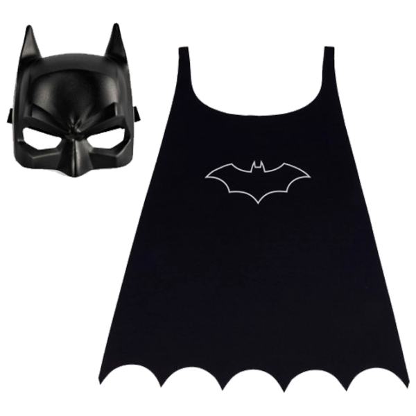 Креативный набор Spin Master Batman Cape & Mask Set 6067380 Черный Для мальчиков, 4+ photo 1