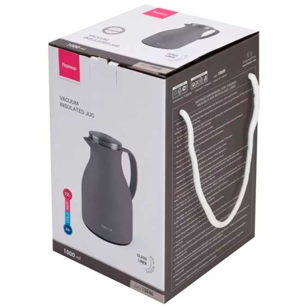 Vas termo Fissman Classic 19846 Gray 1l photo 4